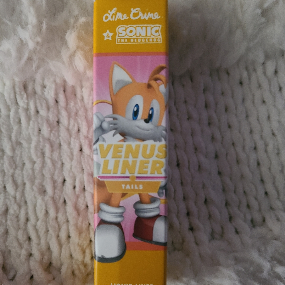 Sonic the hedgehog lime crime eyeliner (tails)